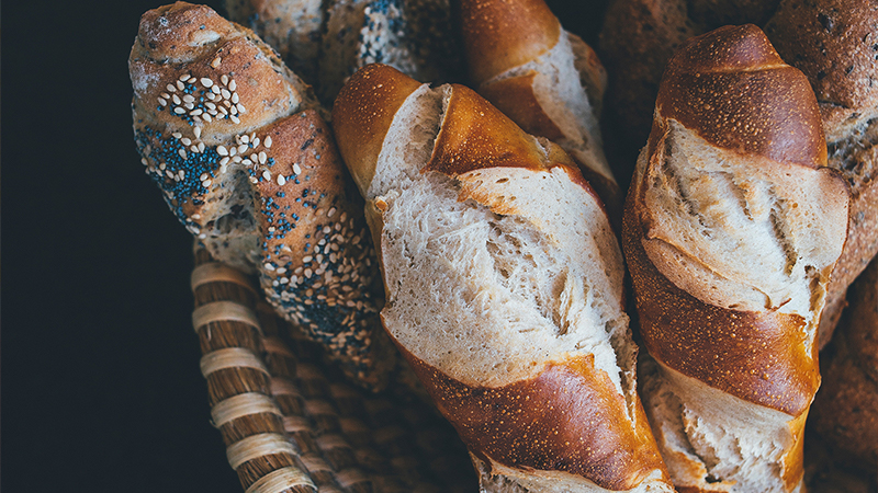 basket of breads